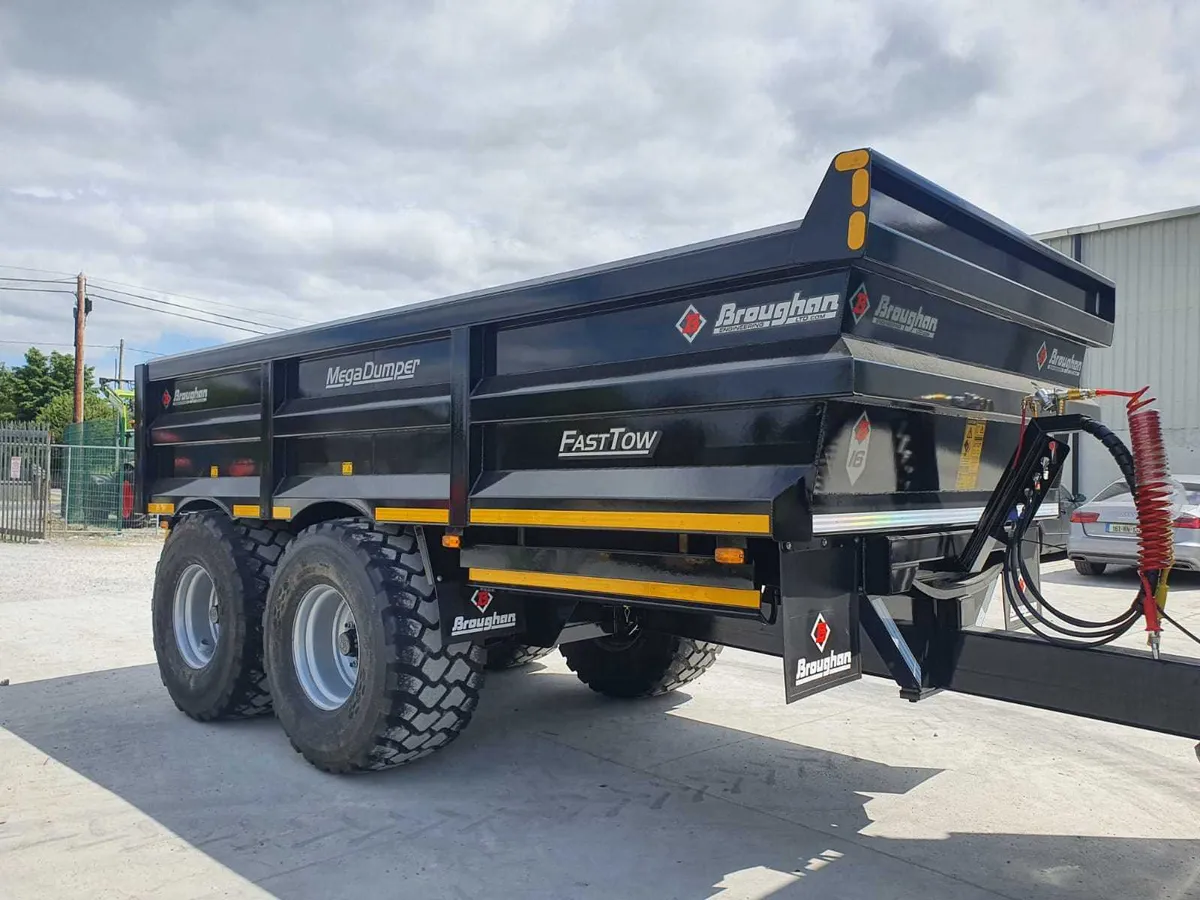 Broughan 20T & 16T DUMP Trailer In STOCK - Image 3