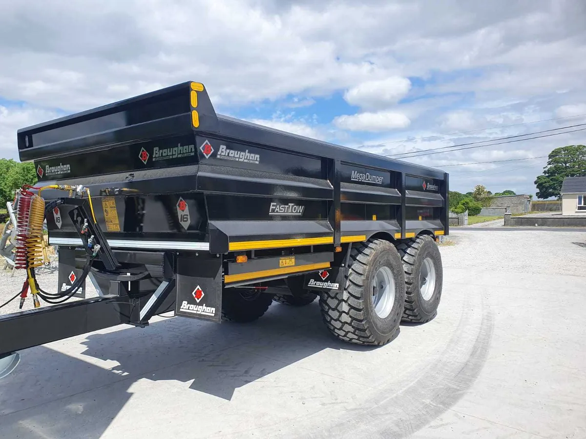 Broughan 20T & 16T DUMP Trailer In STOCK - Image 1