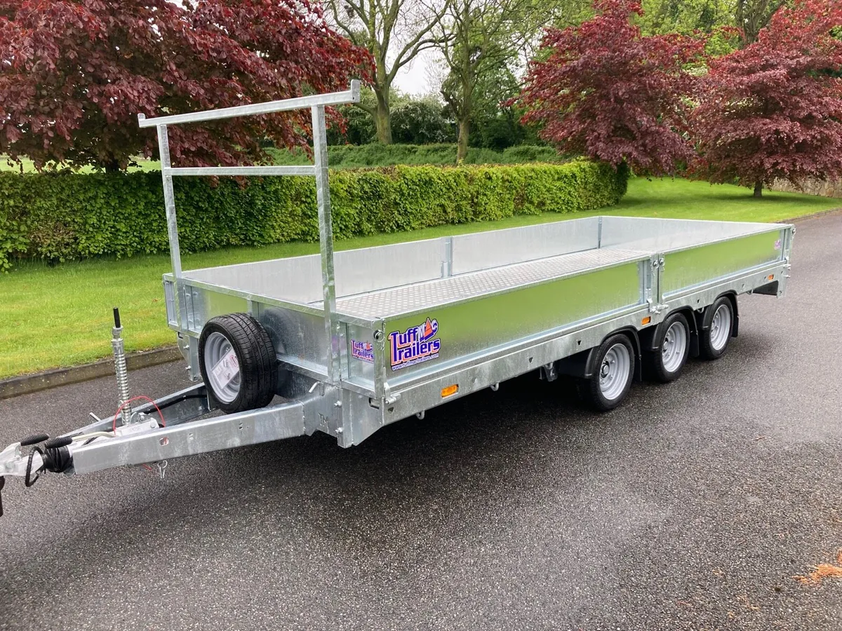 Tuffmac 16 ft dropside trailer - Image 1