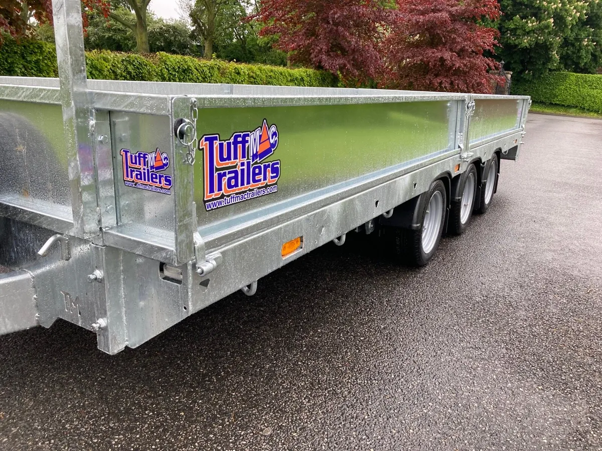 Tuffmac 16 ft dropside trailer - Image 3