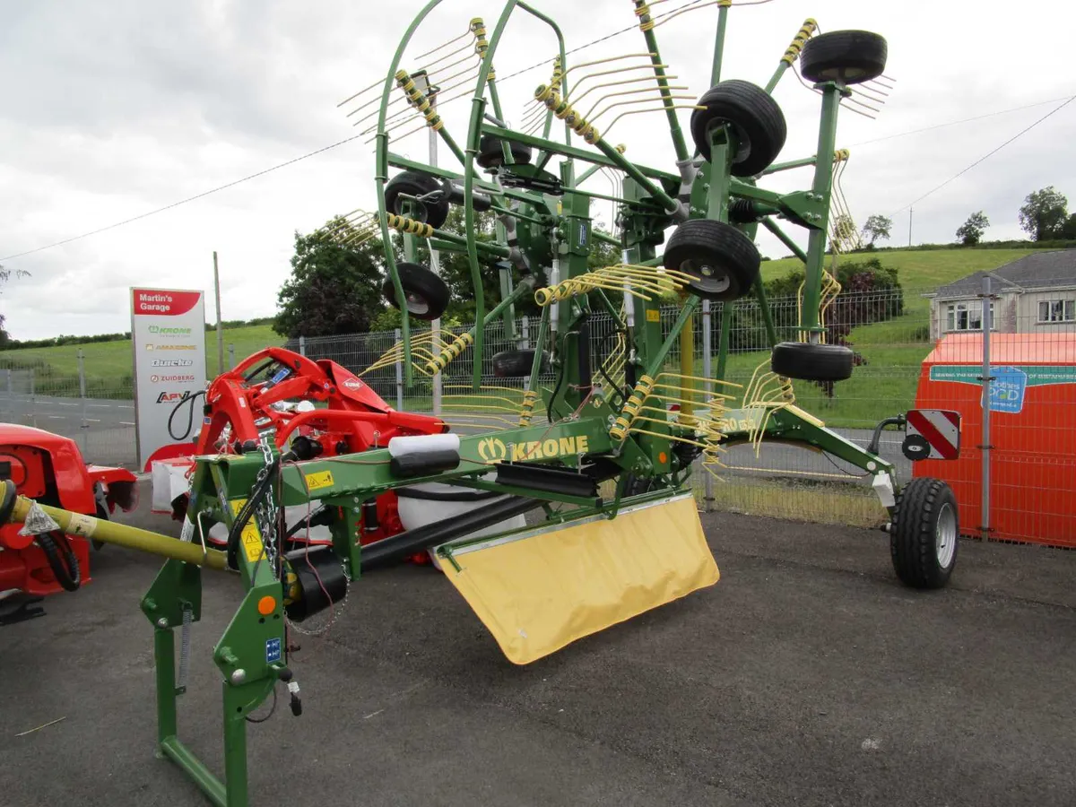 NEW KRONE Swadro TC 640 Rake - Image 1