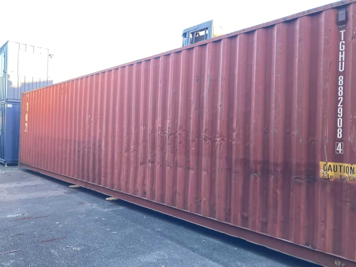 40FT x 8FT USED SHIPPING CONTAINERS/STORES - Image 3