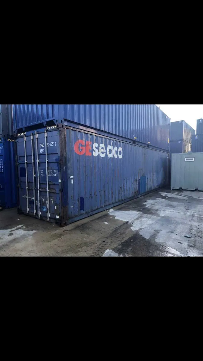 40FT x 8FT USED SHIPPING CONTAINERS/STORES - Image 4