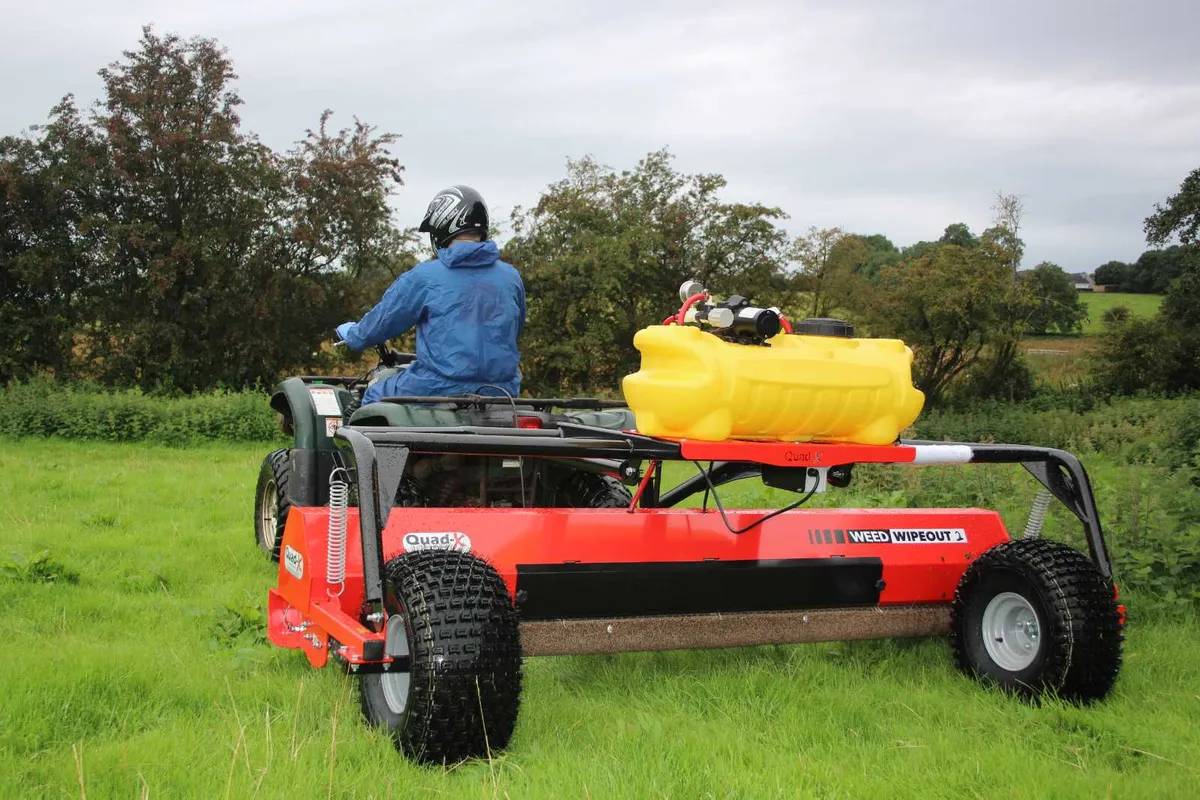 Quad Wiper - ATV weed licker - save 97% chemical - Image 3