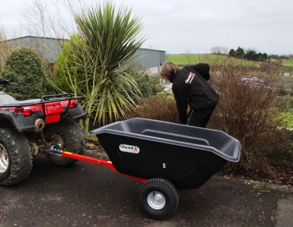 Ride On trailer; Quad tipping trailer - Image 3