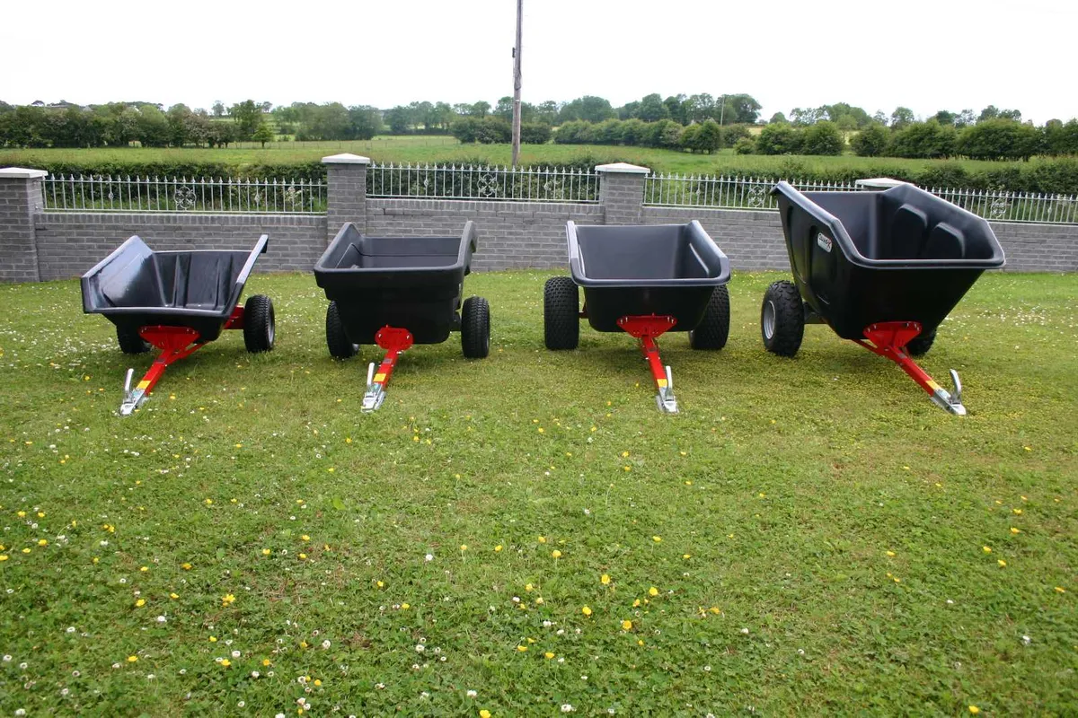 Ride On trailer; Quad tipping trailer - Image 4