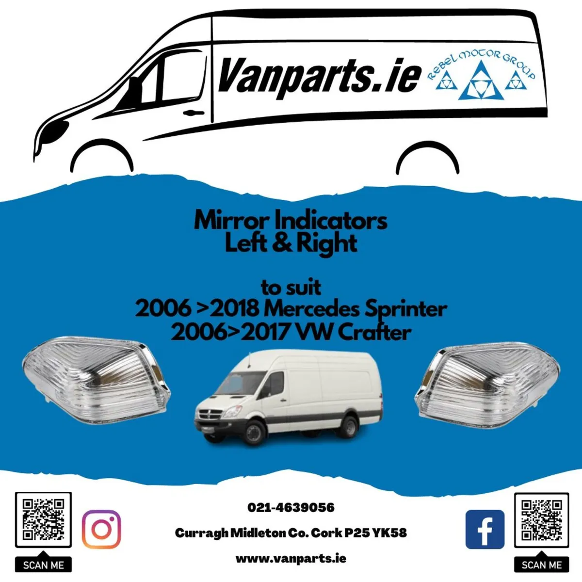 Mirrors 2006>Mercedes Sprinter/2006> VW Crafter - Image 2