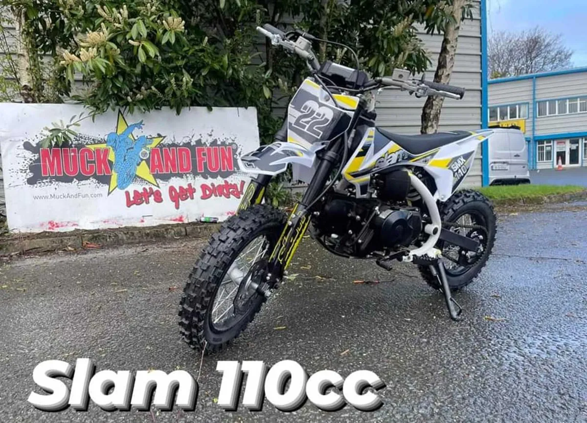 SLAM 110 Pit Bike MUCK+FUN Delivery choice