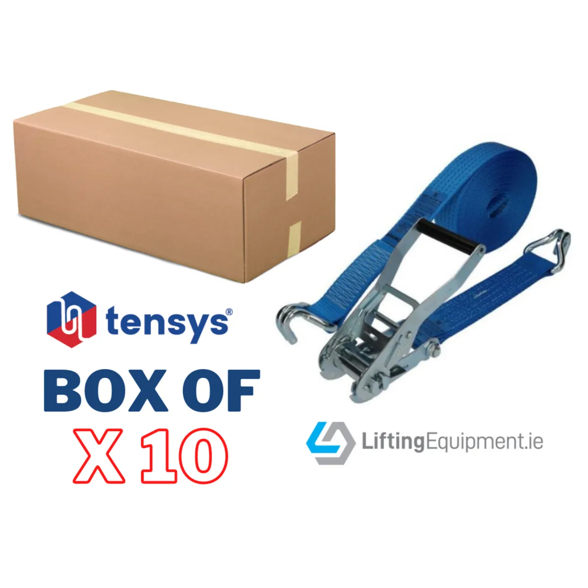 5T Ratchet Tie Down Straps - Boxes of 10* for sale in Co. Galway for