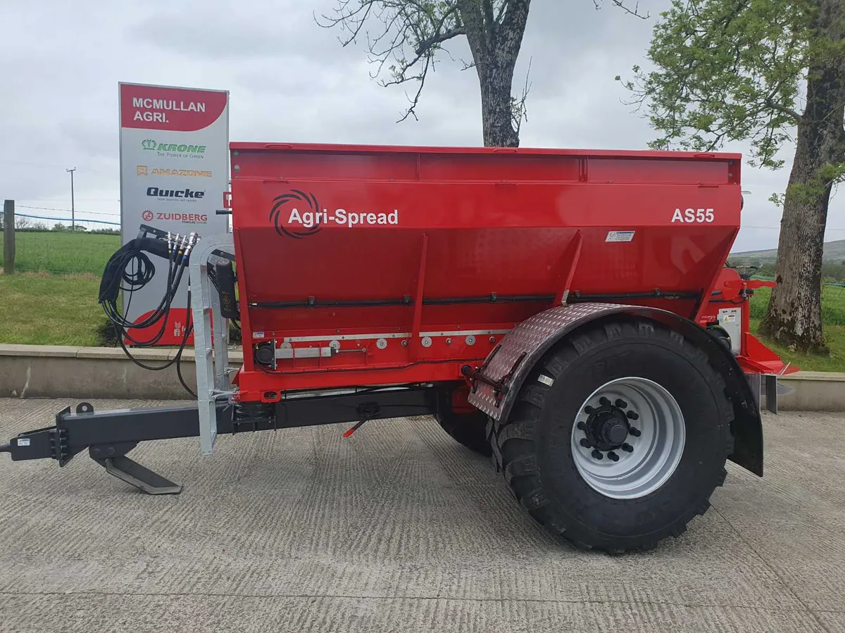 New Agrispread AS55LD  Fert/Lime spreader in stock - Image 1