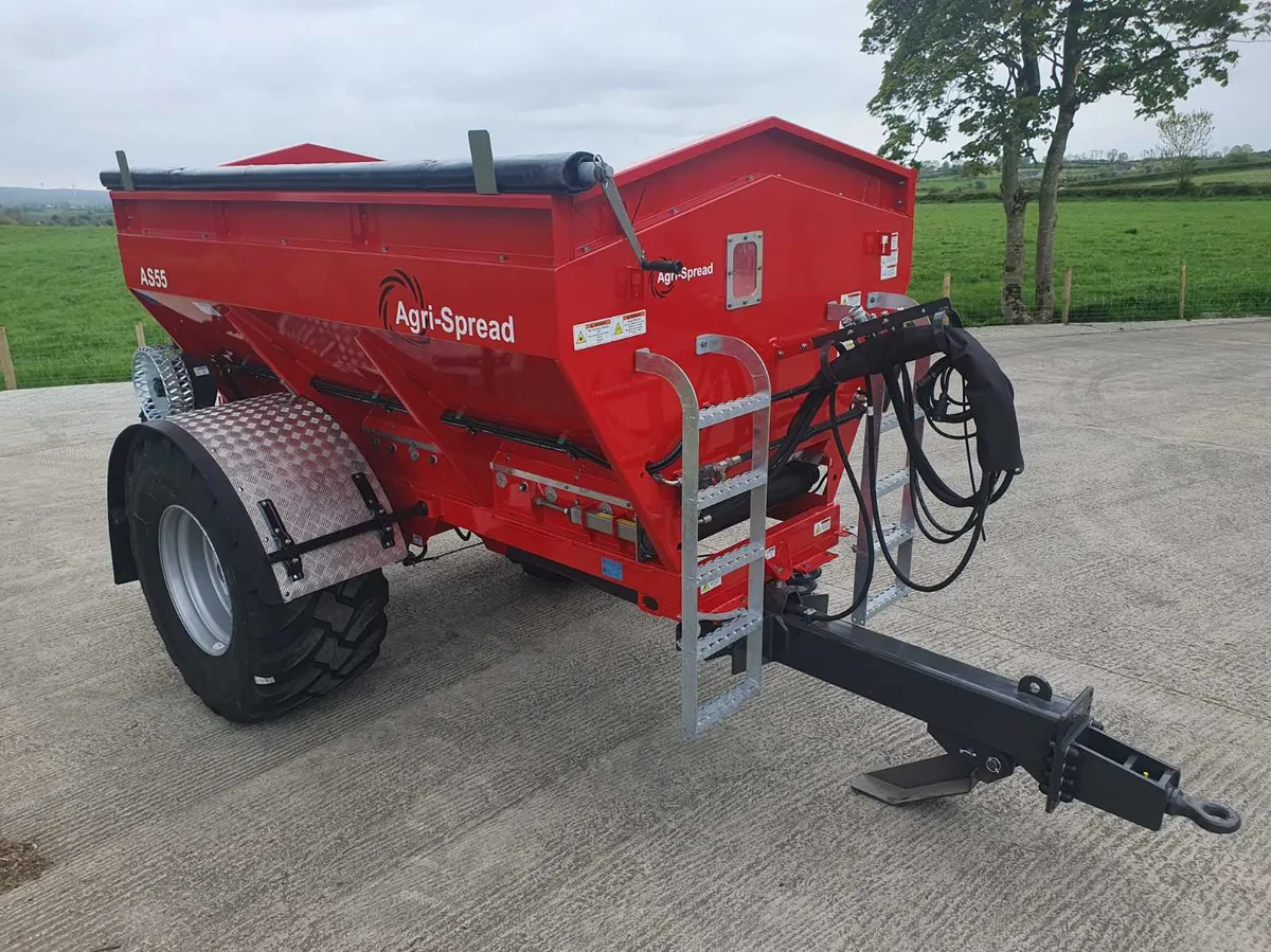 New Agrispread AS55LD  Fert/Lime spreader in stock - Image 3