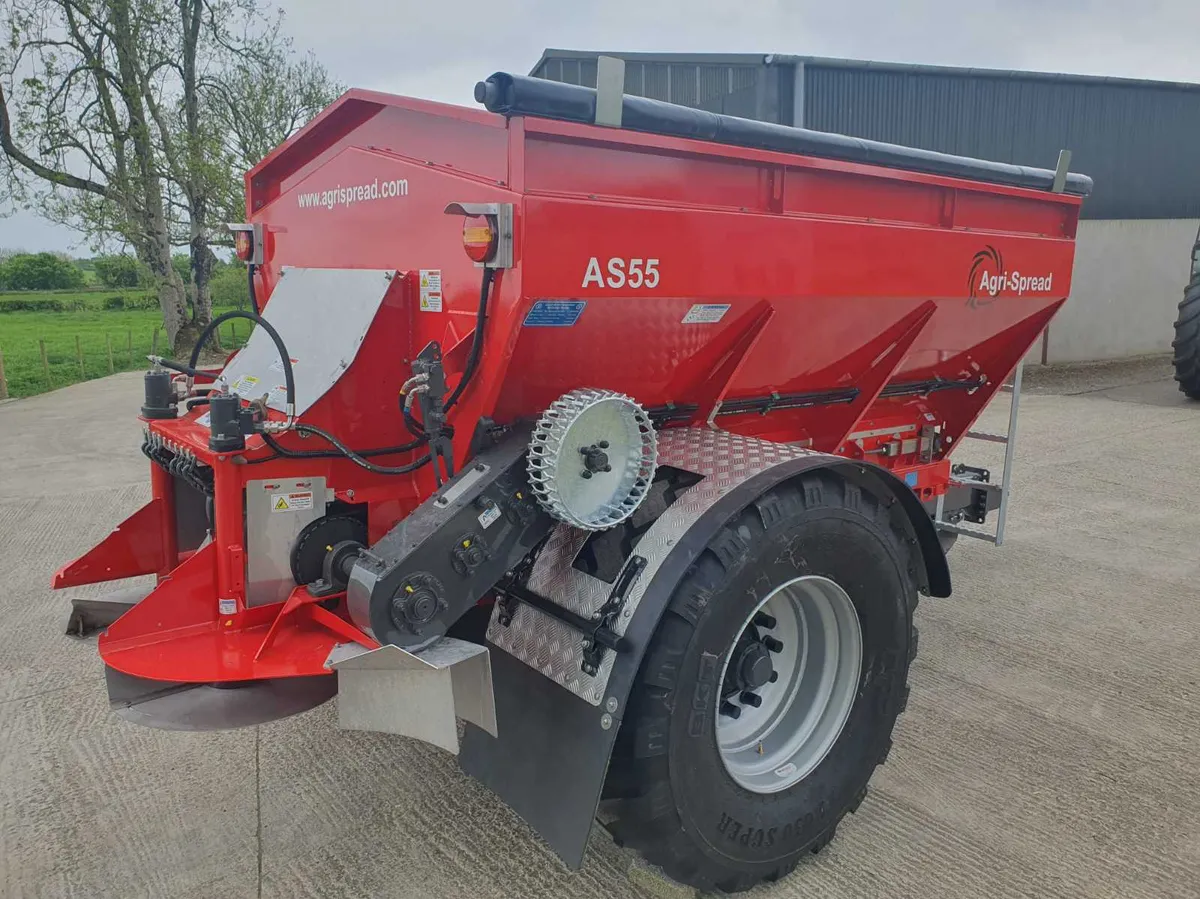 New Agrispread AS55LD  Fert/Lime spreader in stock - Image 4