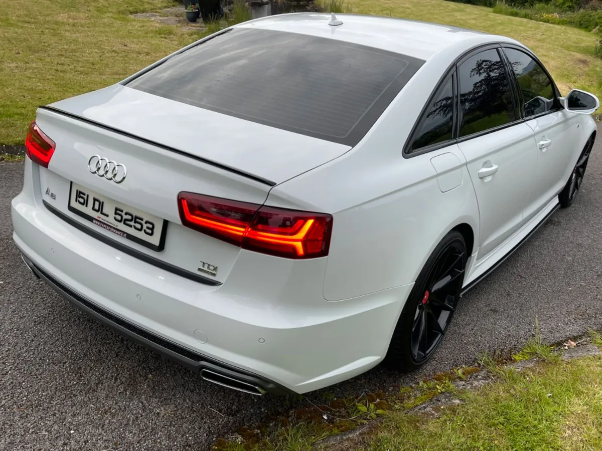 Audi a6 boot lip spoiler