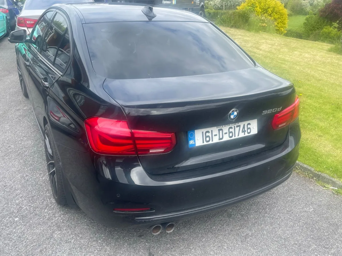 BMW f30 boot lip spoilers