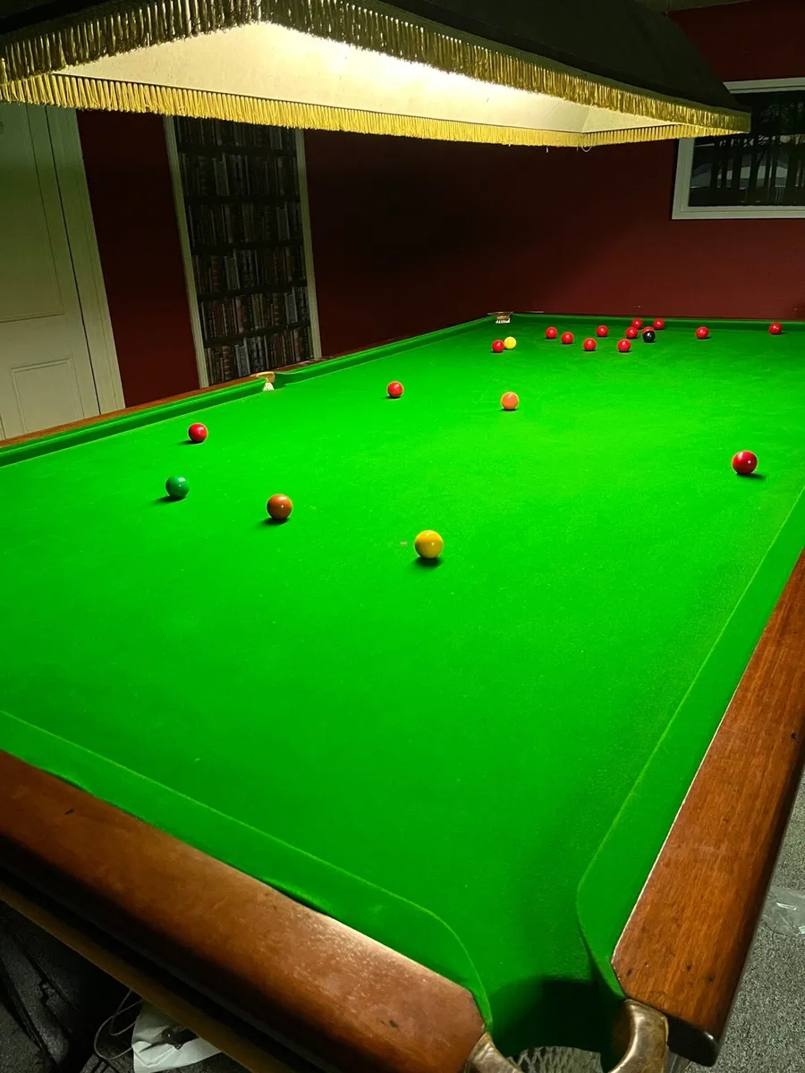 Snooker table full size