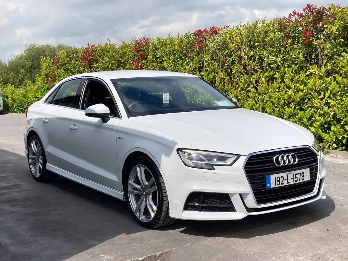 Audi a3 deals s line white