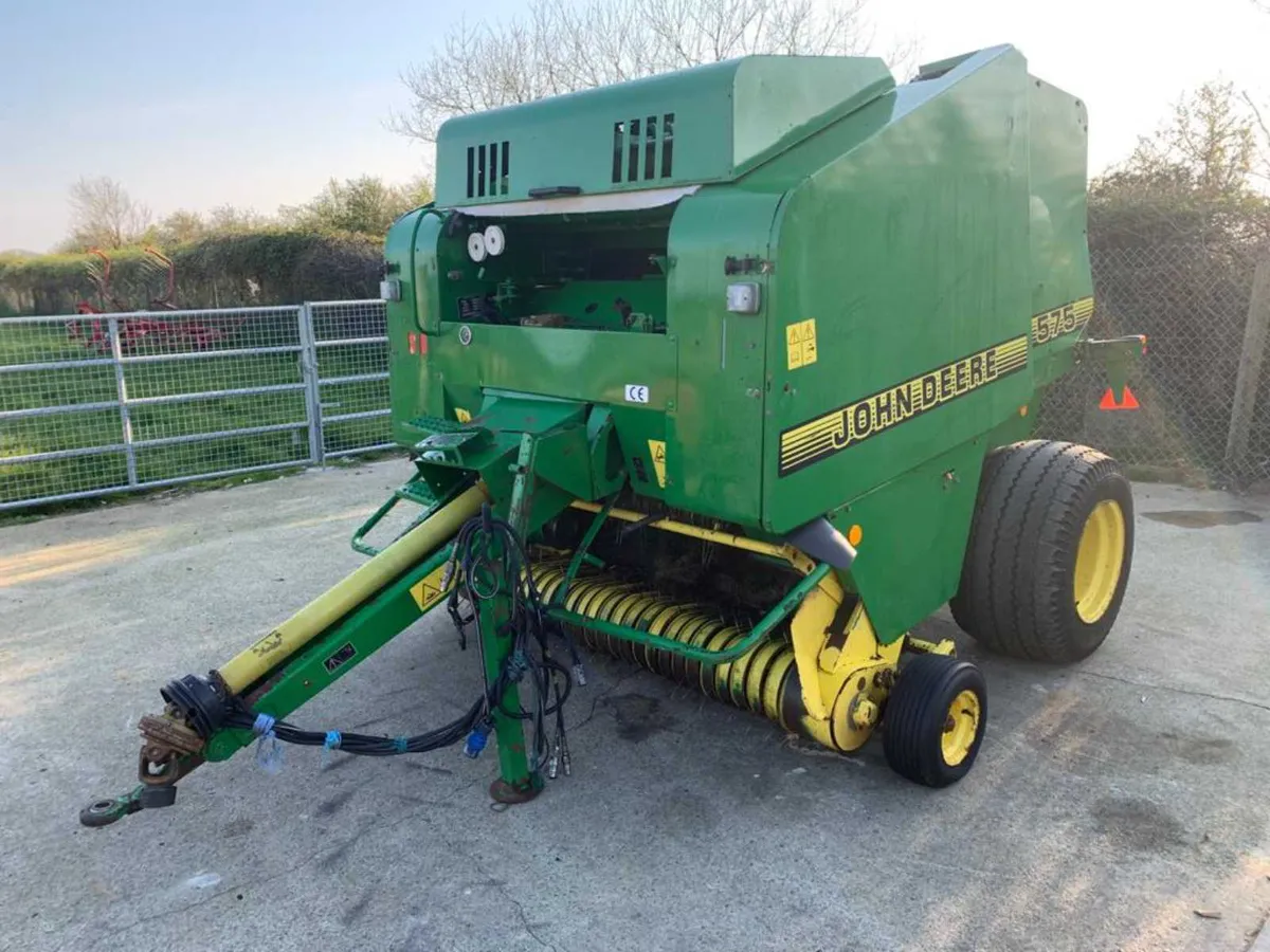 John Deere 578 and Claas Round Balers for Export - Image 2