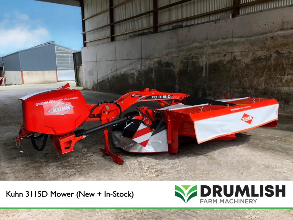 Kuhn 3115D Mower (New + In-Stock) - Image 2