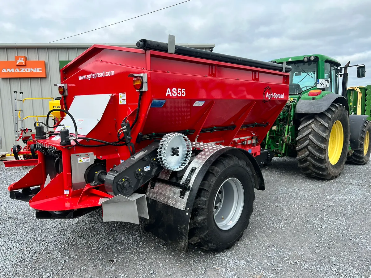 Agri Spread AS55 Lime Spreader in stock - Image 1