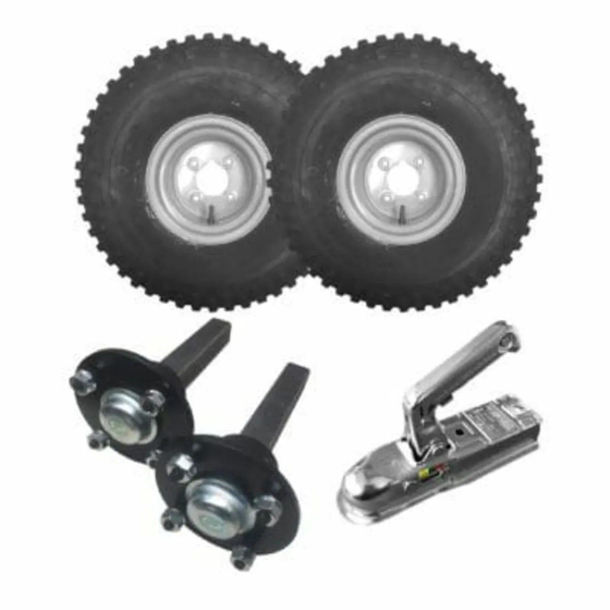 Off road quad trailer kits ONLY hubs hitch