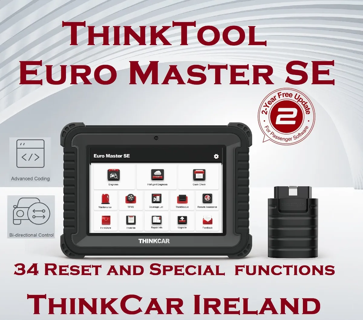 ThinkTool Euro Master SE Car Diagnostic Tool, X431