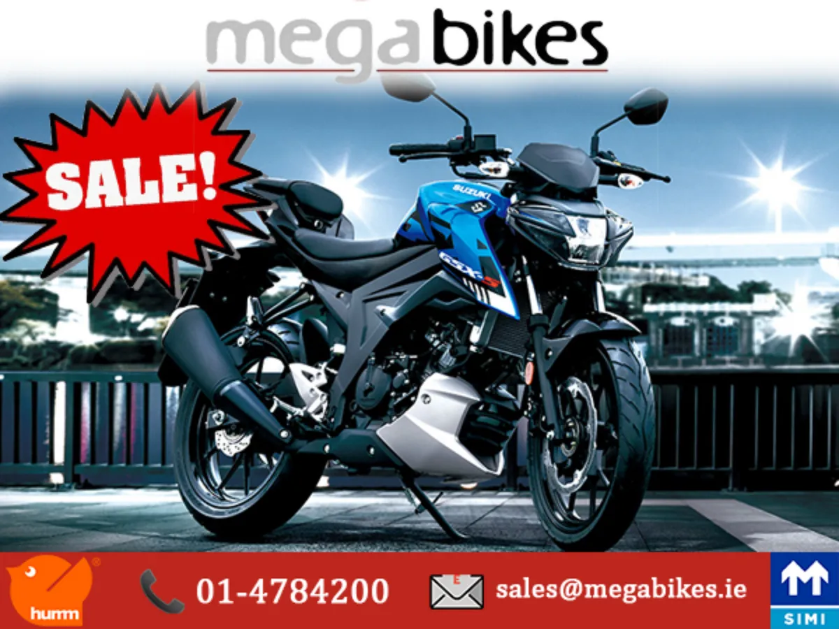 Suzuki GSX-S125 SALE @ Megabikes Dublin - Image 1