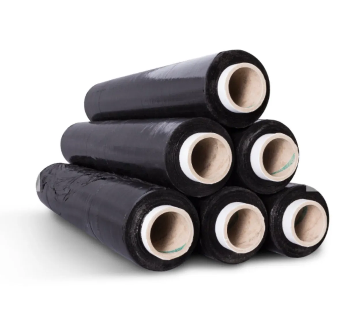 3.17kg Black Stretch Wrap Film 23mic x 500mm x300m