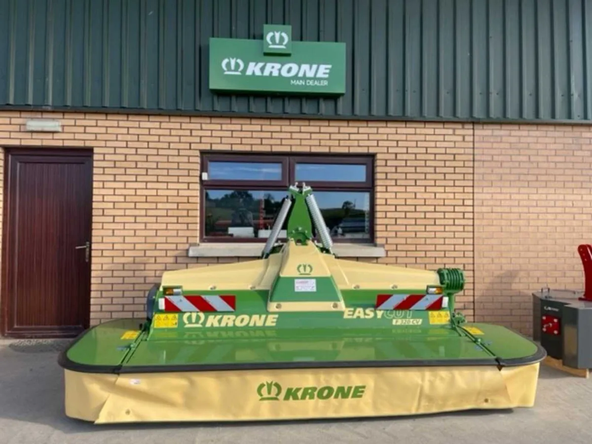 New Krone Front Mower Special Deals
