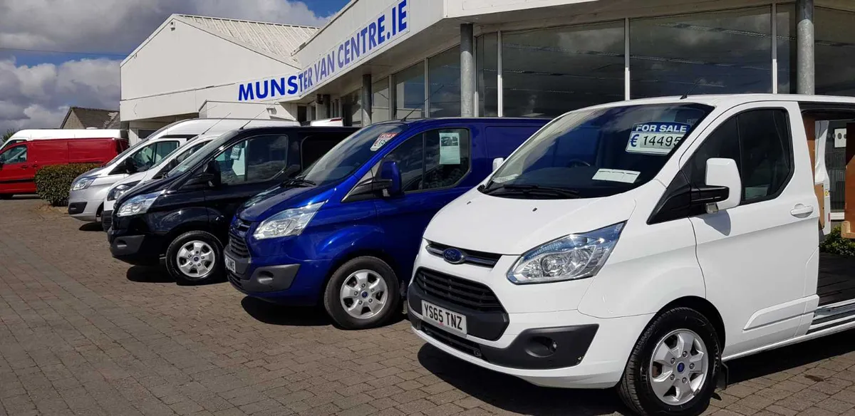 Wide range of Ford Transit Custom Vans