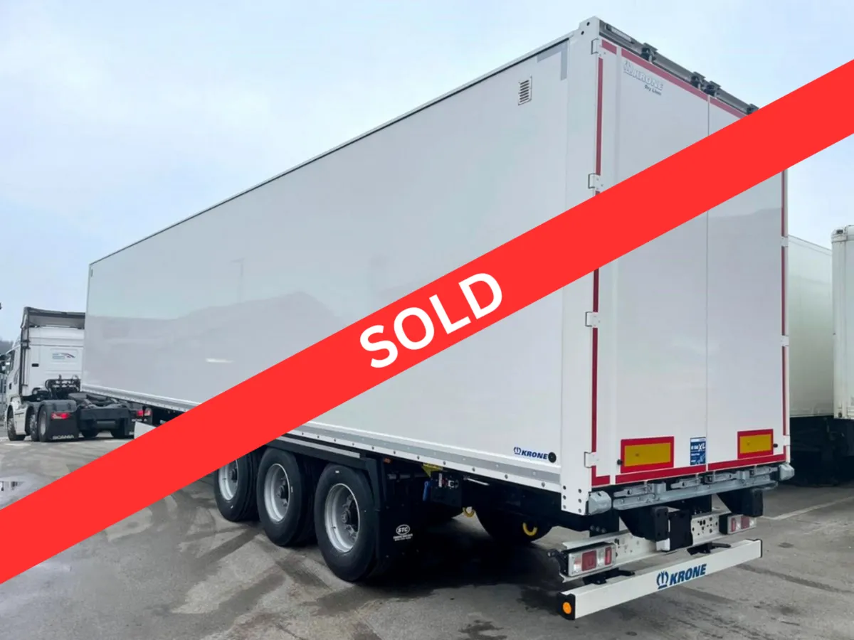 KRONE BRAND NEW  BOX VAN TRAILER FOR SALE - Image 1