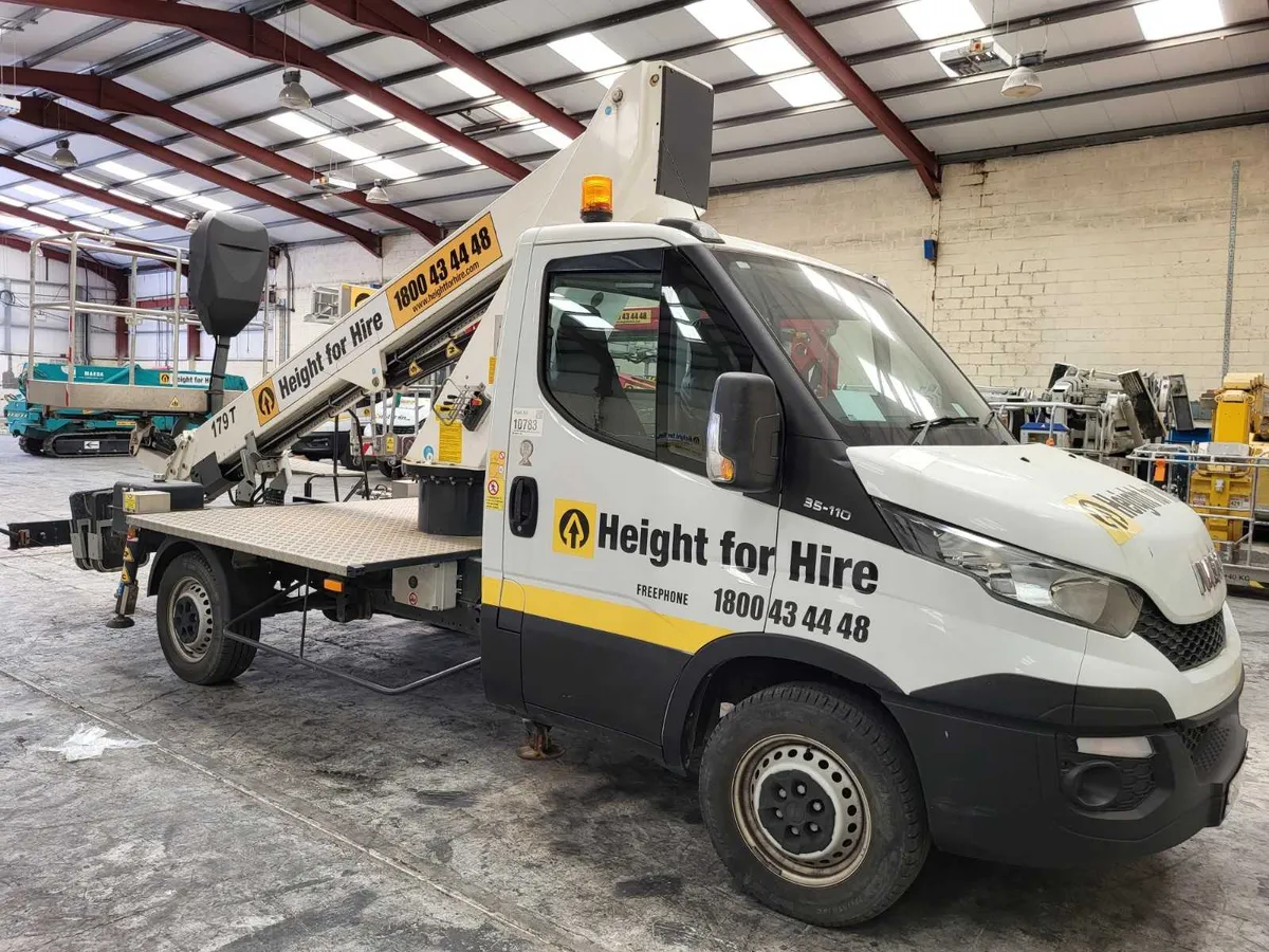 17m Cherrypicker GSR on Iveco Daily  - low miles