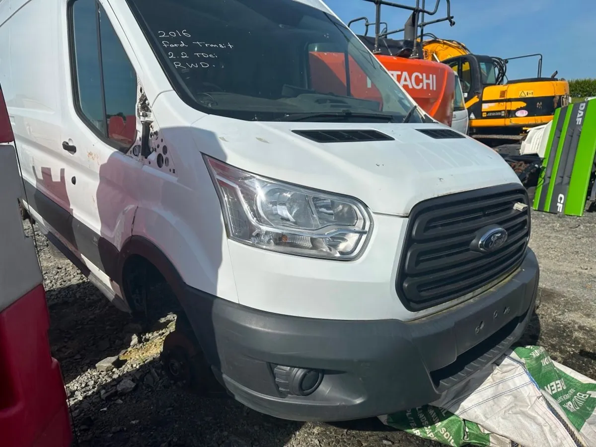 2016 Ford transit front end parts - Image 1