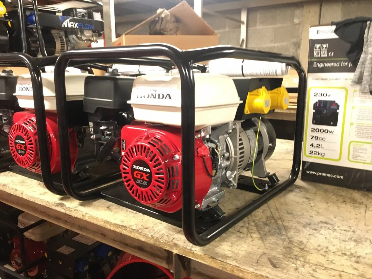 3.5 Kva  HONDA PETROL GENERATORS.