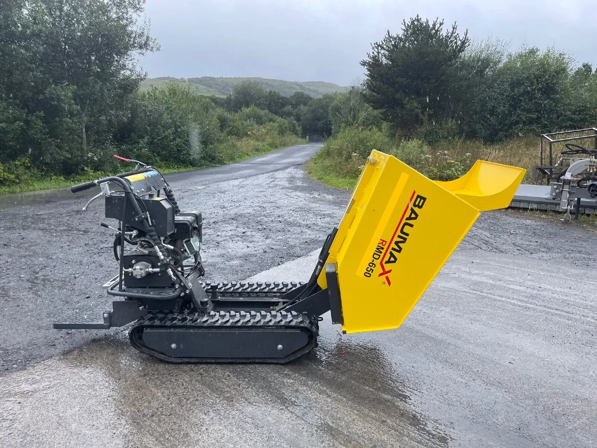 Baumax 650kg Tracked dumper. 2 yr warranty. - Image 2