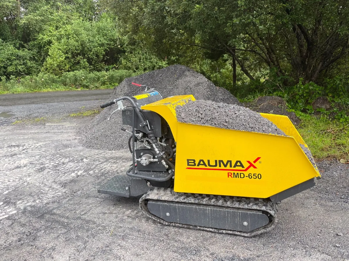 Baumax 650kg Tracked dumper. 2 yr warranty. - Image 4