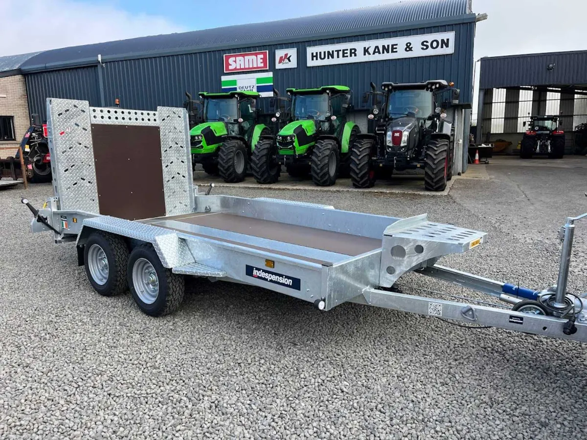 New Indespension 12x6 Beavertail Plant Trailer