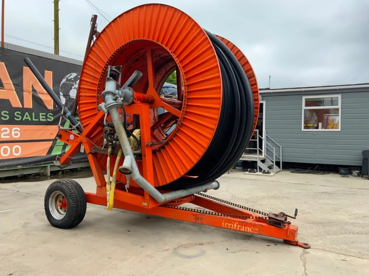 SINGLE AXLE TRAILED IRRIGATION HOSE REEL - Image 4