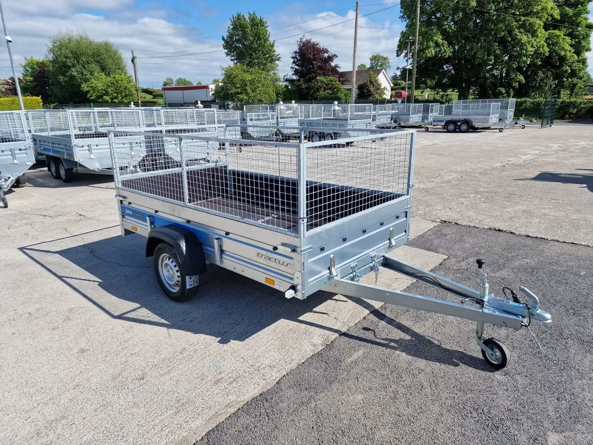 9x5 tiltbed transporter 750kg - Image 1