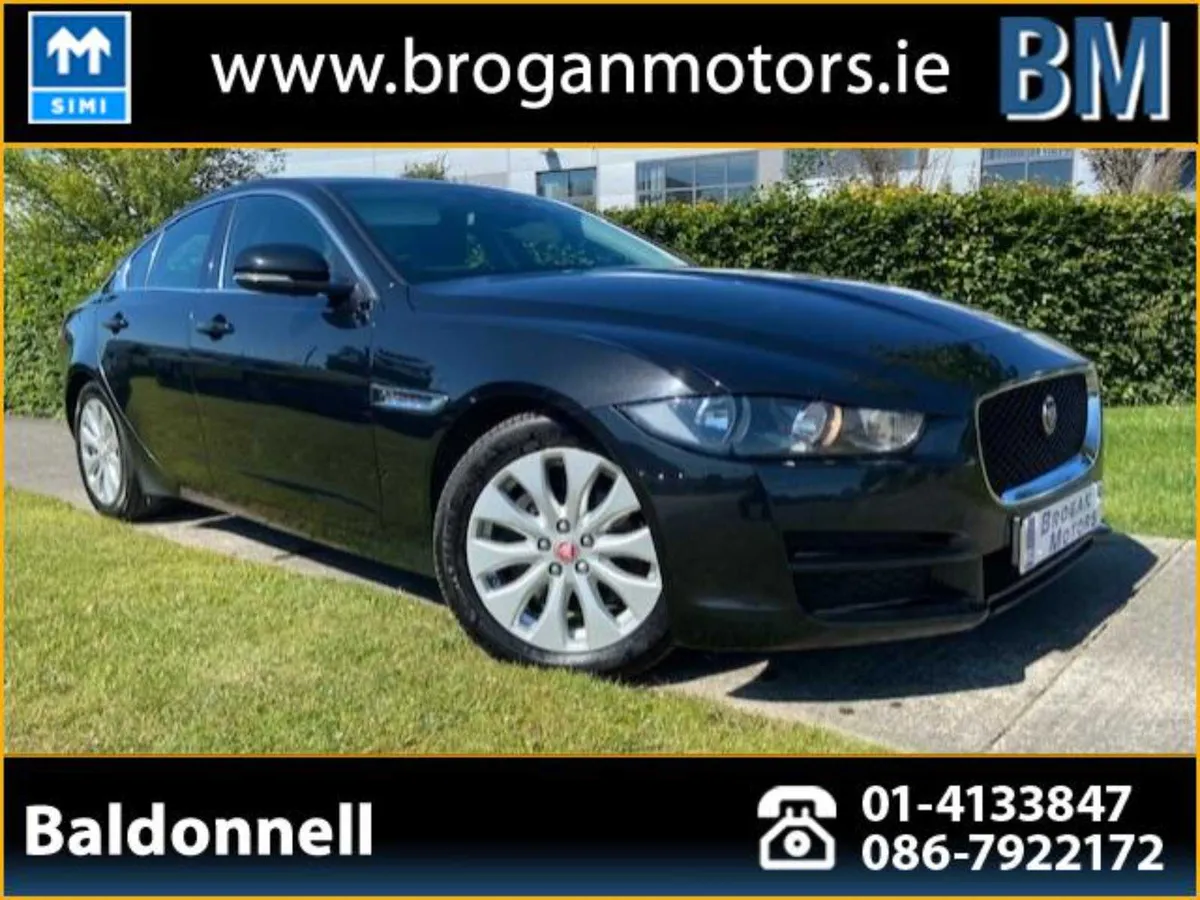 Jaguar XE, 2016 2.0 D Prestige/Black Leather/Nav - Image 1