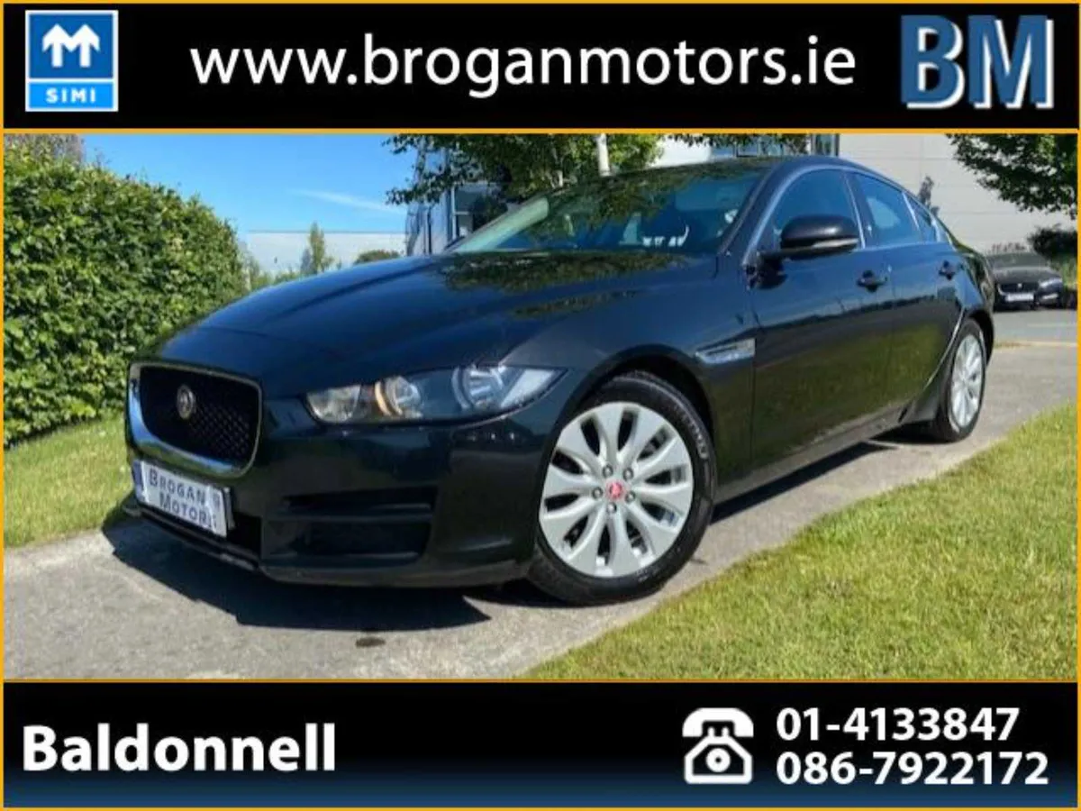 Jaguar XE, 2016 2.0 D Prestige/Black Leather/Nav - Image 2