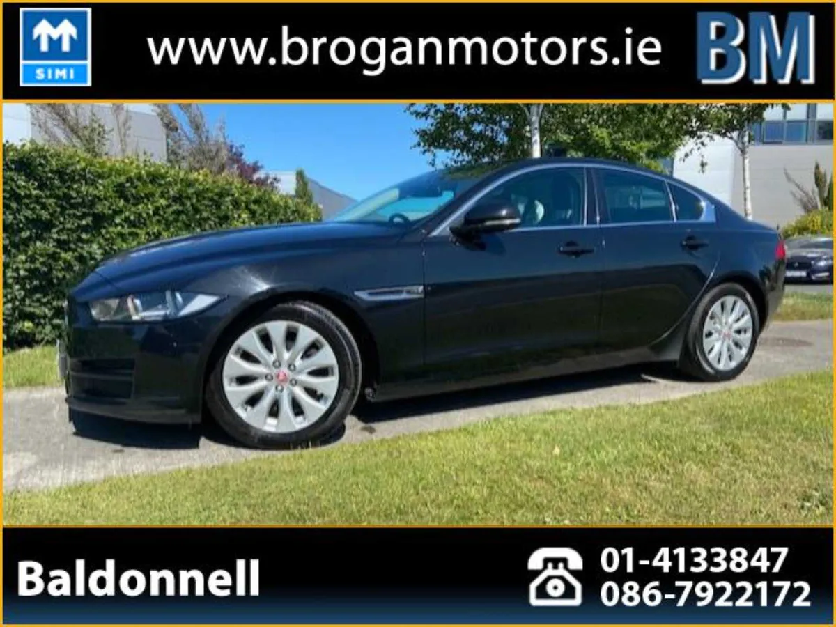 Jaguar XE, 2016 2.0 D Prestige/Black Leather/Nav - Image 3