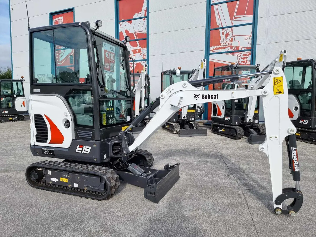 Bobcat E19 Mini Digger | Back in stock - Image 1