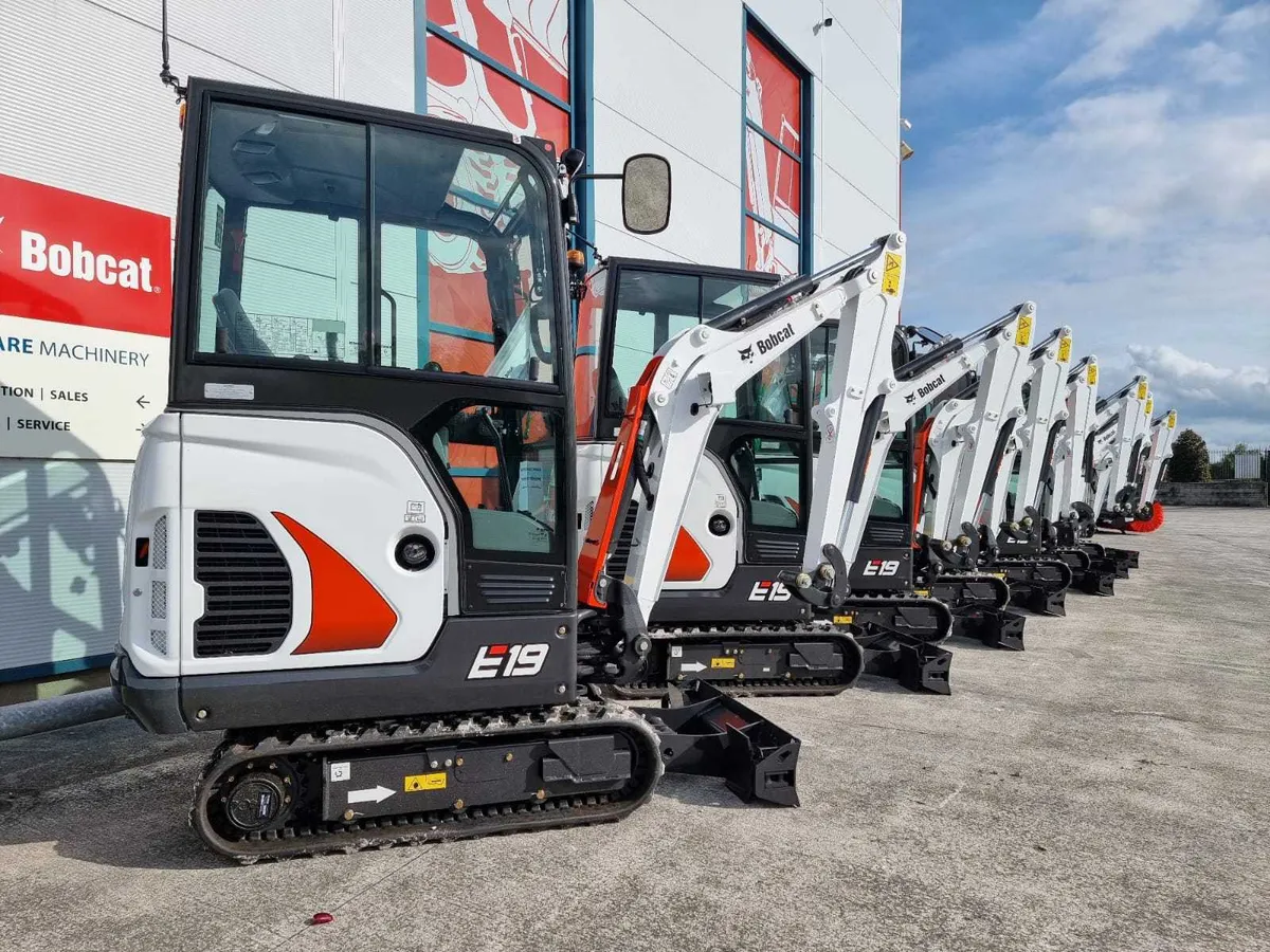 Bobcat E19 Mini Digger | Back in stock - Image 3