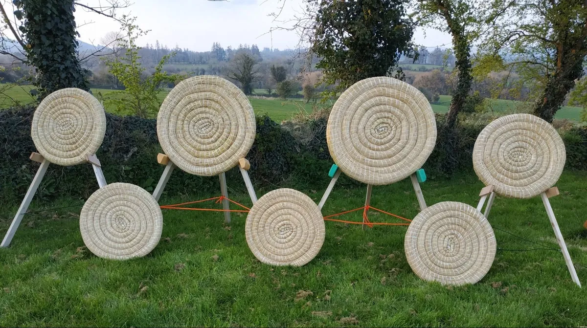 Archery straw targets. 65, 80, 100 and 120 cm - Image 1