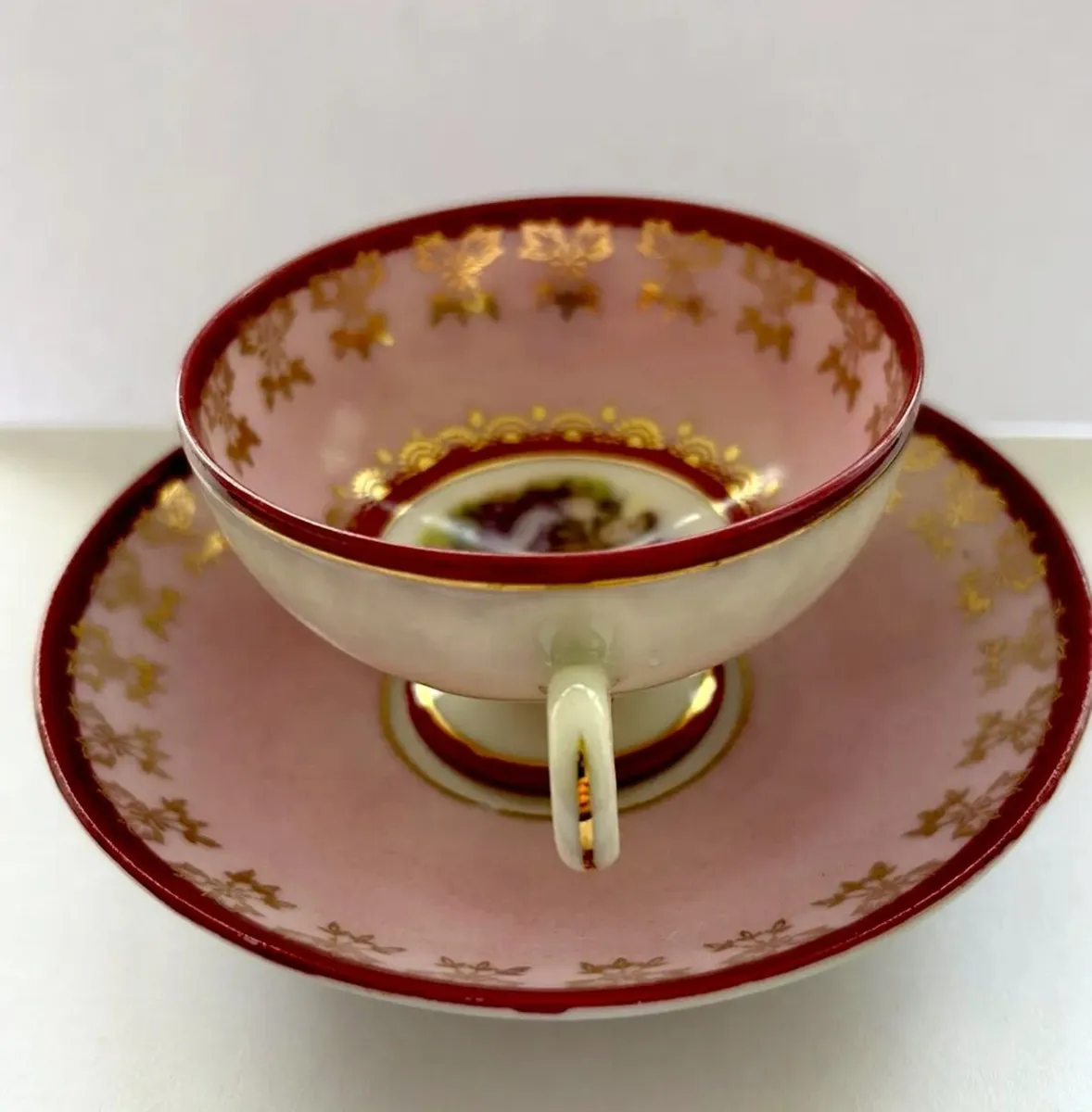 Antique Alt Wien cup and saucer - Image 1