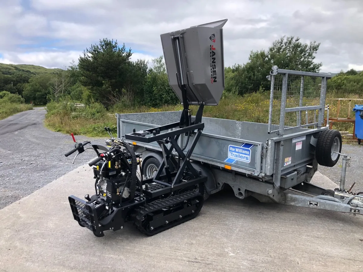 500kg High Tip Tracked dumper. 2 yr warranty - Image 3