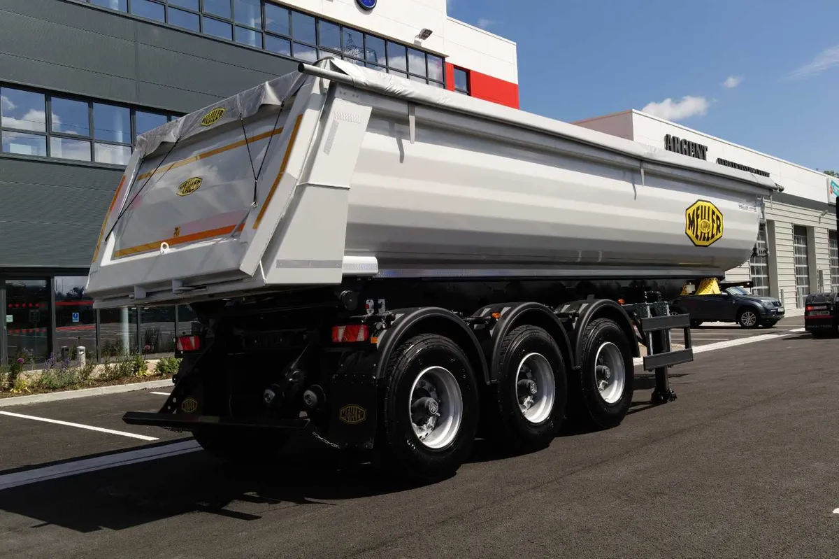 New Meiller Steel Tipping trailers now in Stock