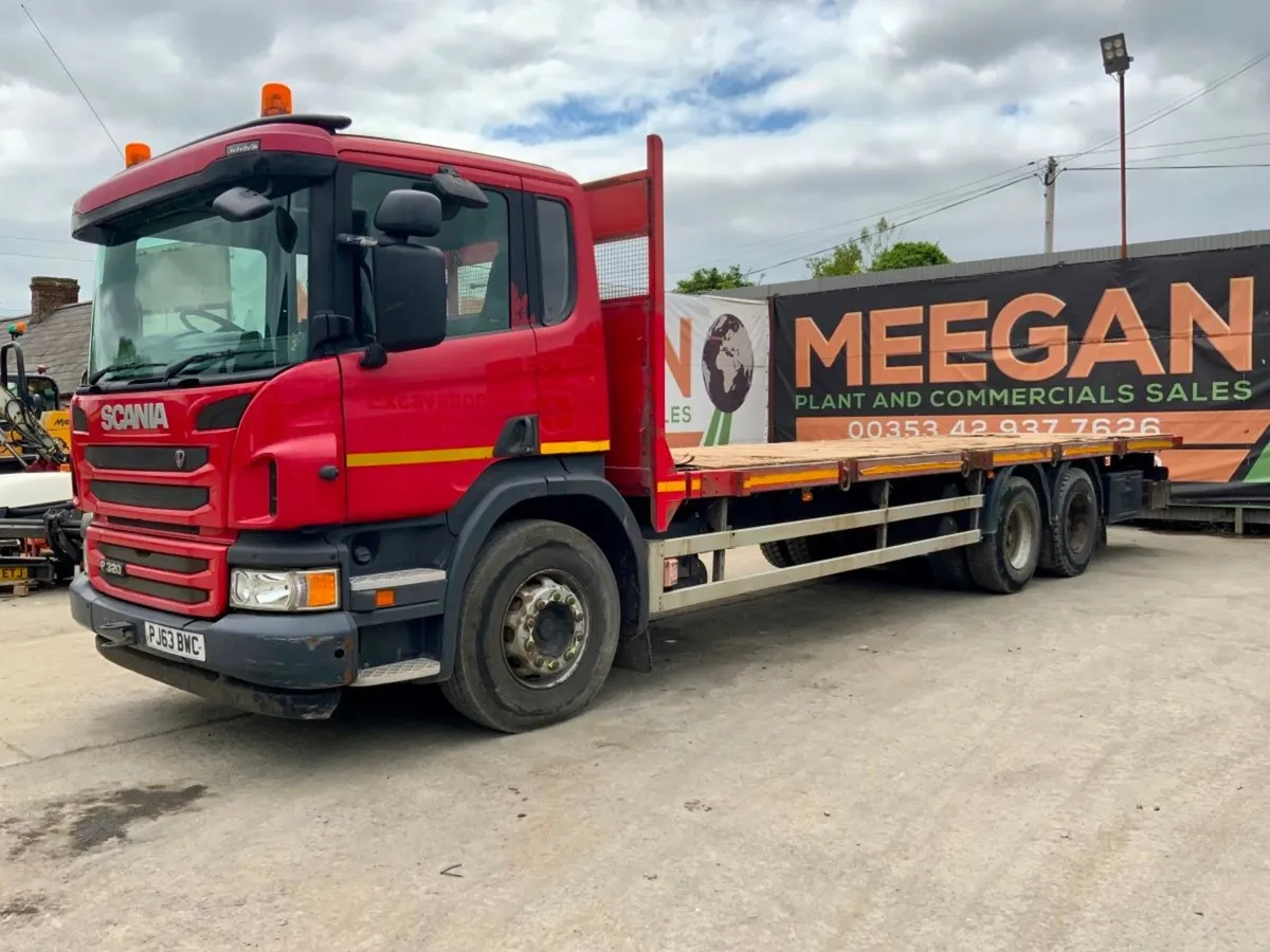 Scania P Series 26 Tonne Double Drive Chassis Cab - Image 1