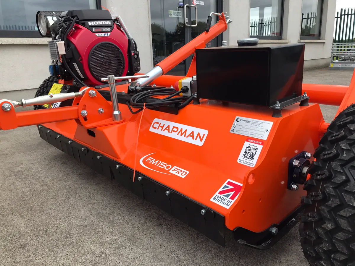 New Chapman FM150 PRO Flail Mower €35 P/w - Image 4