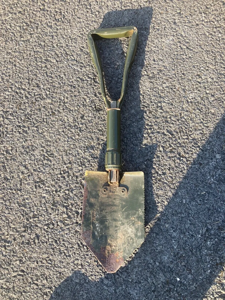 Military spade postage available